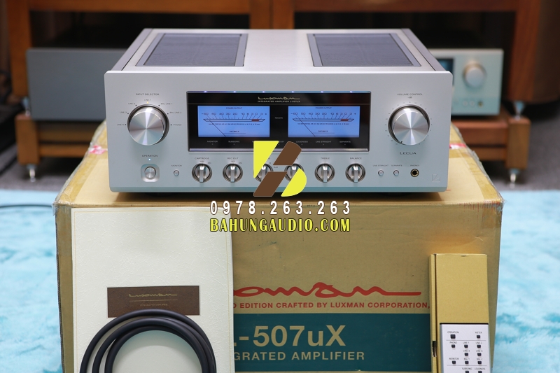 Amply Luxman L507UX có phải là mẫu amply cổ “hot” nhất hiện nay?