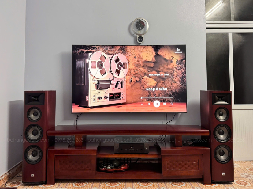 Bộ ba hoàn hảo JBL - MARANTZ - POLK được anh khách lựa chọn