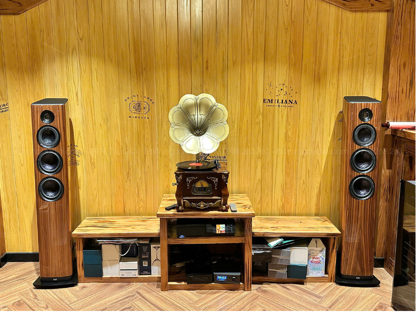 SETUP LOA ELAC VELA FS409 + AMPLY NAIM UNITI STAR