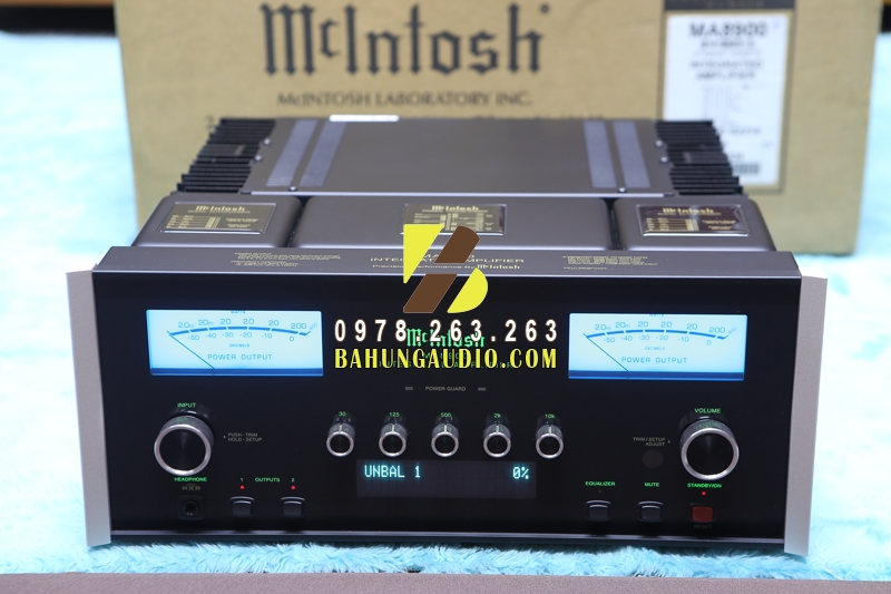 Sản phẩm Amply Mcintosh MA8900 có gì đặc biệt?