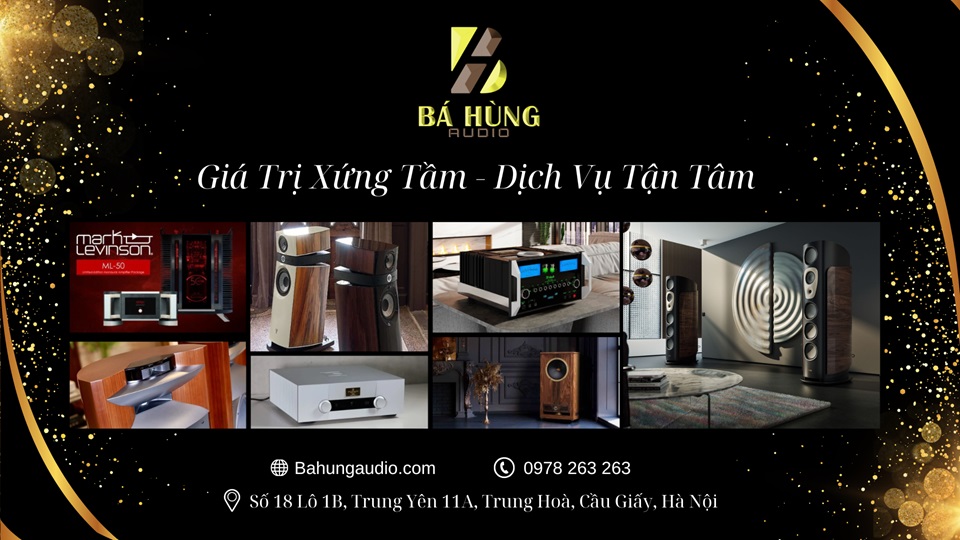 Hé lộ cấu hình tham dự triển lãm thiết bị nghe nhìn Việt Nam lần thứ 23 năm 2024 của Bá Hùng Audio
