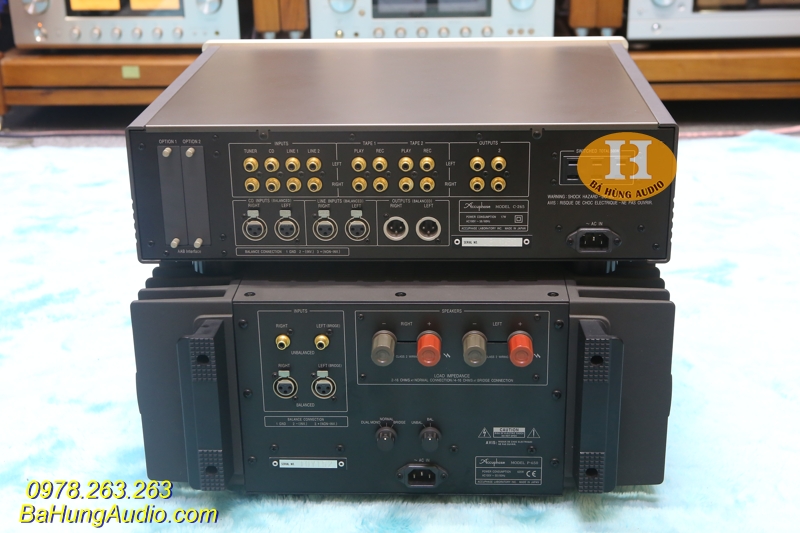 Chất lượng đỉnh cao của bộ Pre Pow Accuphase C265 P650