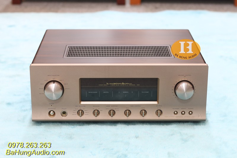 Bật mí thông tin về Amply Luxman L503S