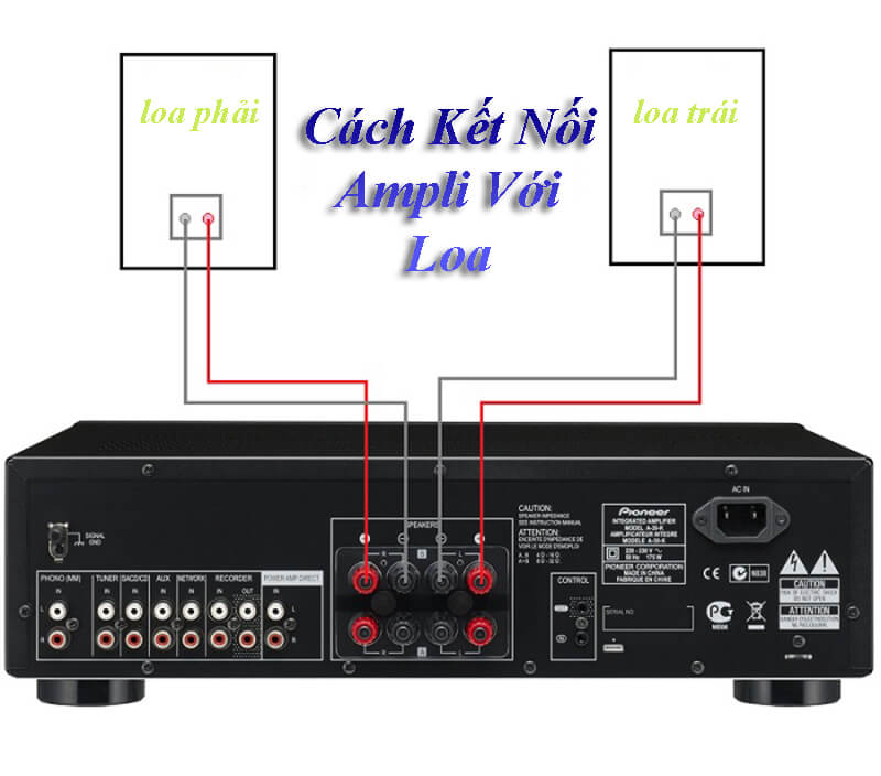 Cách nối loa sub với Amply cực kỳ đơn giản