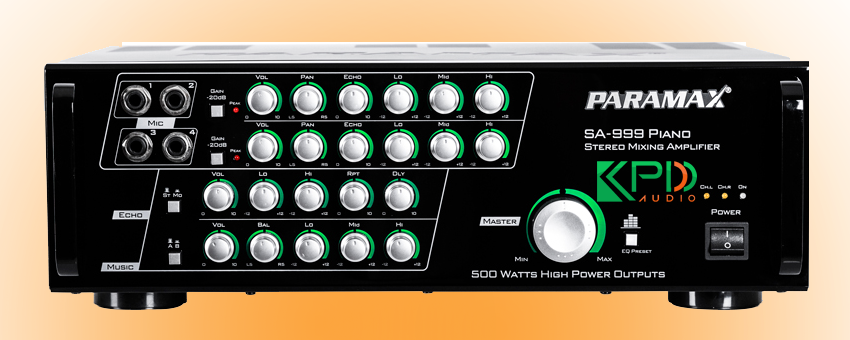 Bật mí cách chỉnh âm ly paramax đơn giản và nhanh chóng