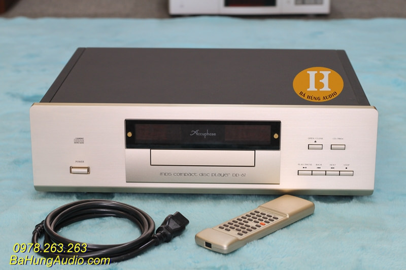 Đầu CD Accuphase DP 67 Gold có đẹp không?