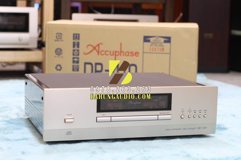 Đầu CD Accuphase DP410 có đẹp xuất sắc như bạn mong chờ?
