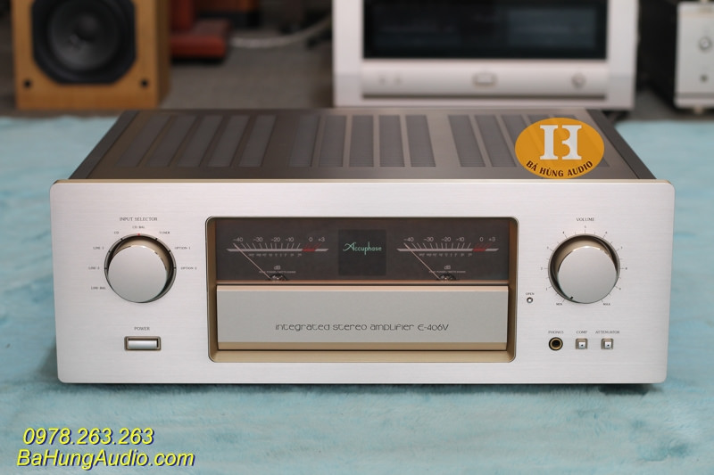 Amply Accuphase E406V sở hữu ưu điểm nào khiến giới Audiophile mê mệt?