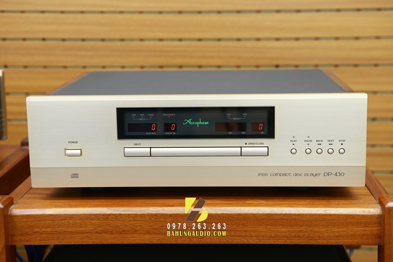 Tại sao đầu CD Accuphase DP 430 được ưa chuộng