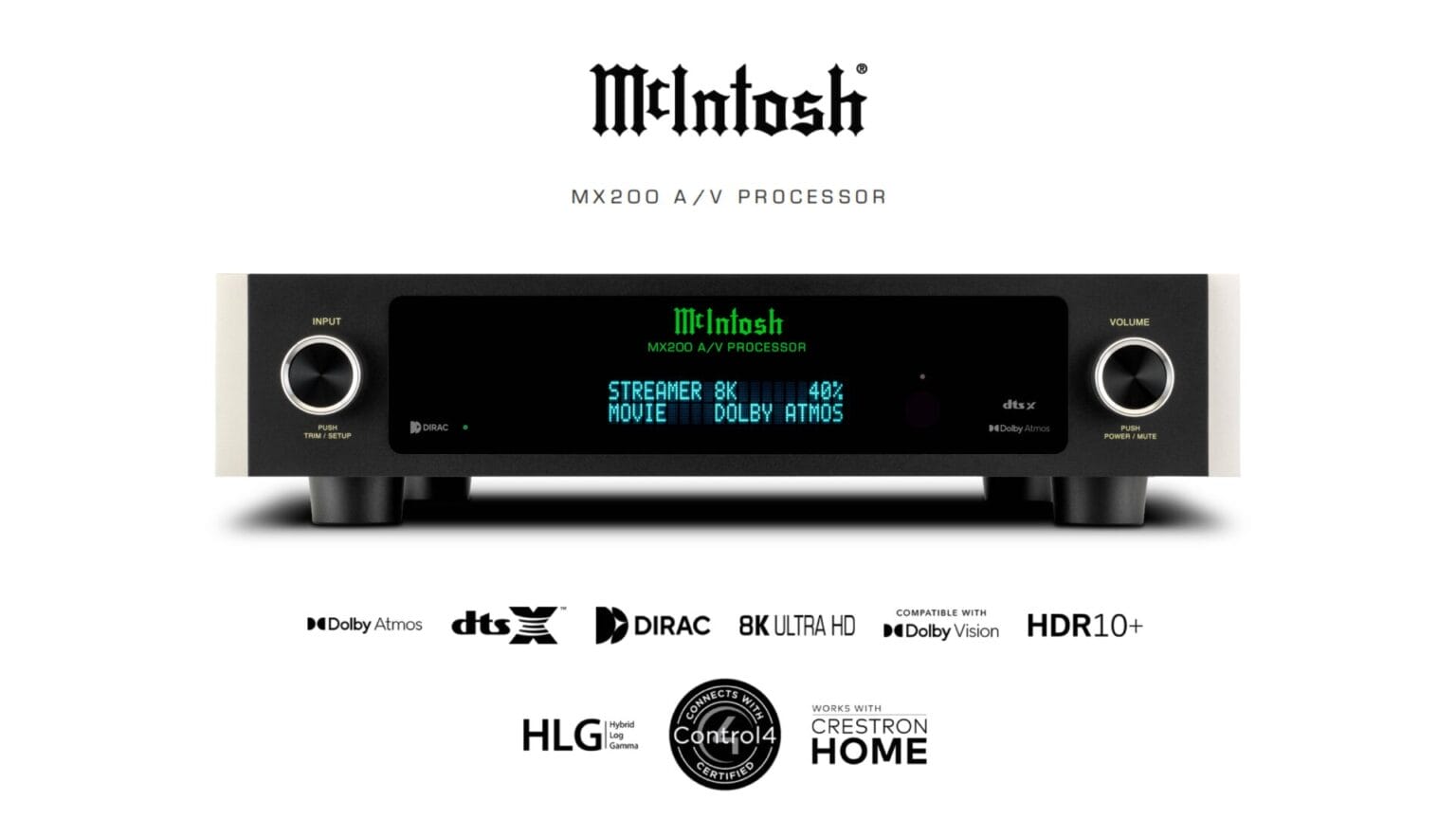 McIntosh cho ra mắt mẫu AV Processor MX200
