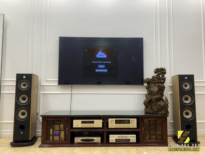 Công trình hoàn thành hệ thống âm thanh tại nhà anh khách hàng ở Hà Đông