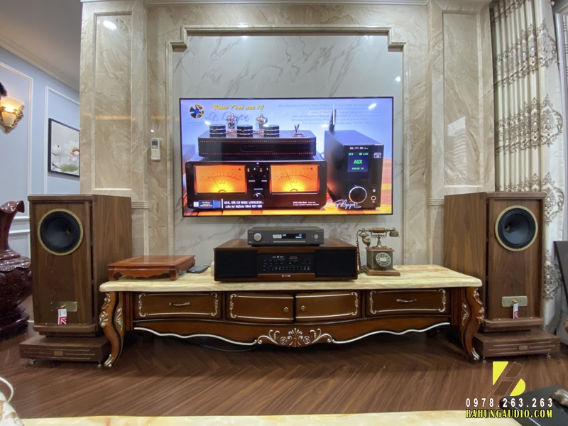 Bá Hùng Audio setup hệ thống âm thanh Hi-end cho anh khách tại Thanh Xuân
