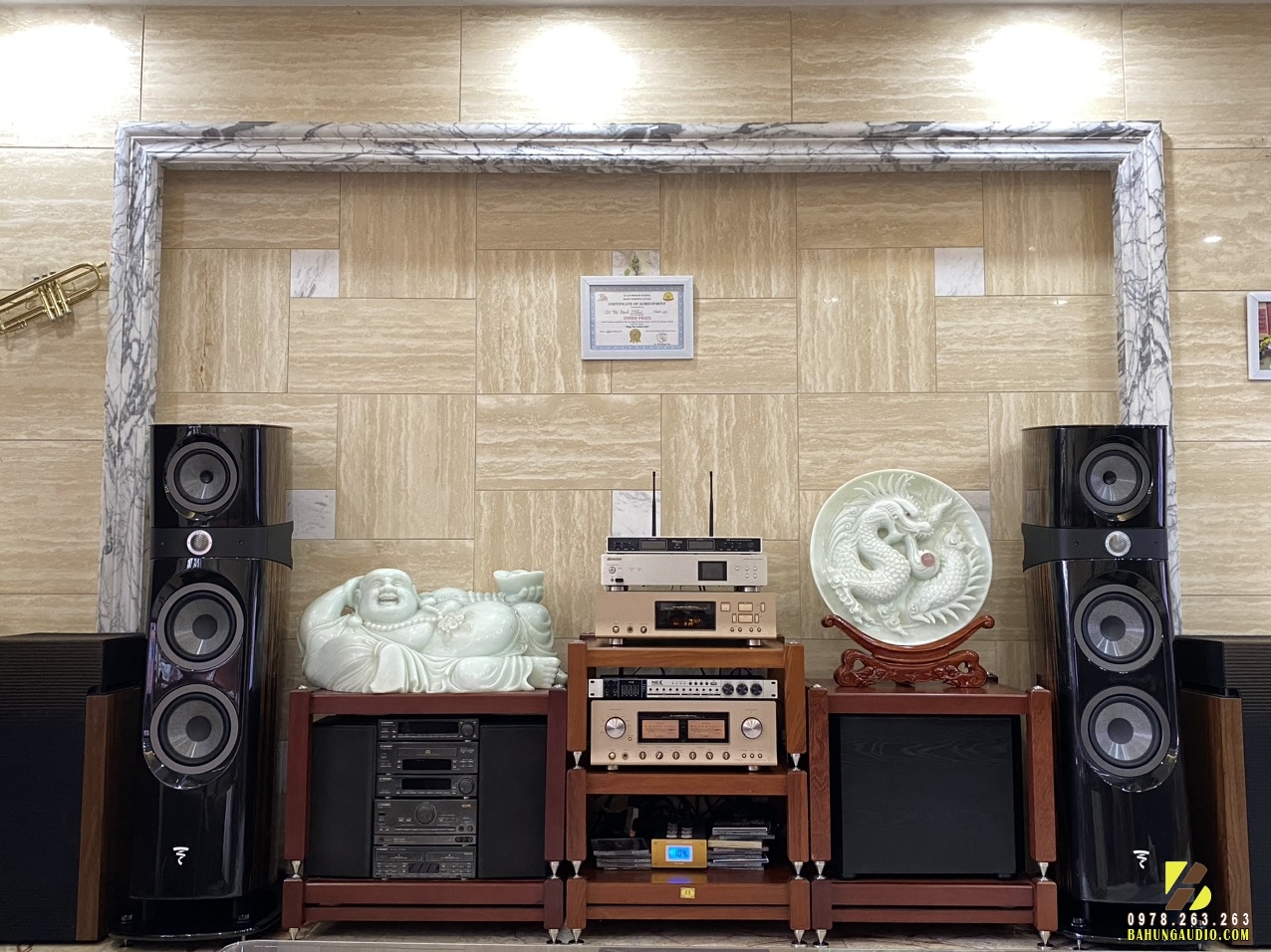 Bá Hùng Audio set-up hệ thống âm thanh cho anh khách tại Cầu Giấy , Tp Hà Nội