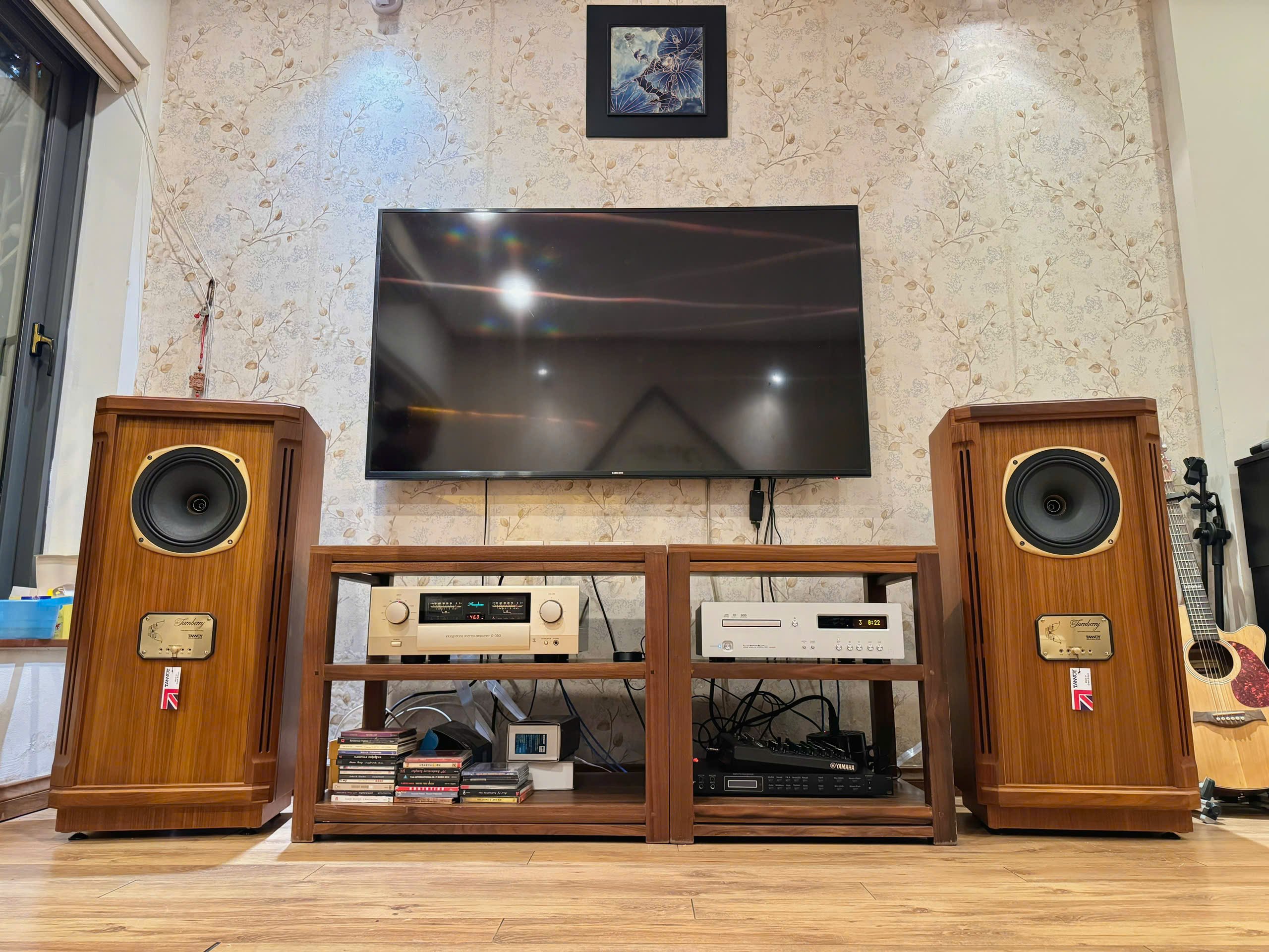 Hệ Thống Âm Thanh Hi-End: Loa Tannoy Turnberry HE, Amply Accuphase E-380, Luxman D-05u, WiiM Mini