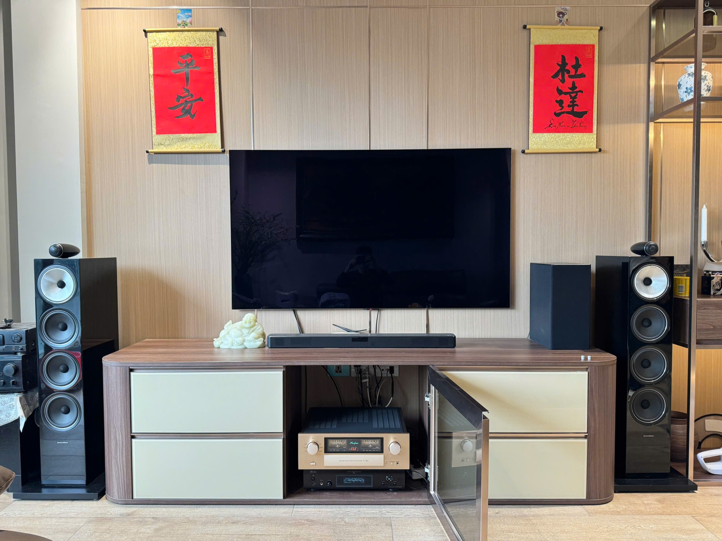 Bá Hùng Audio Set-up hệ thống âm thanh cho anh khách tại  Pháo Đài Láng , Hà Nội