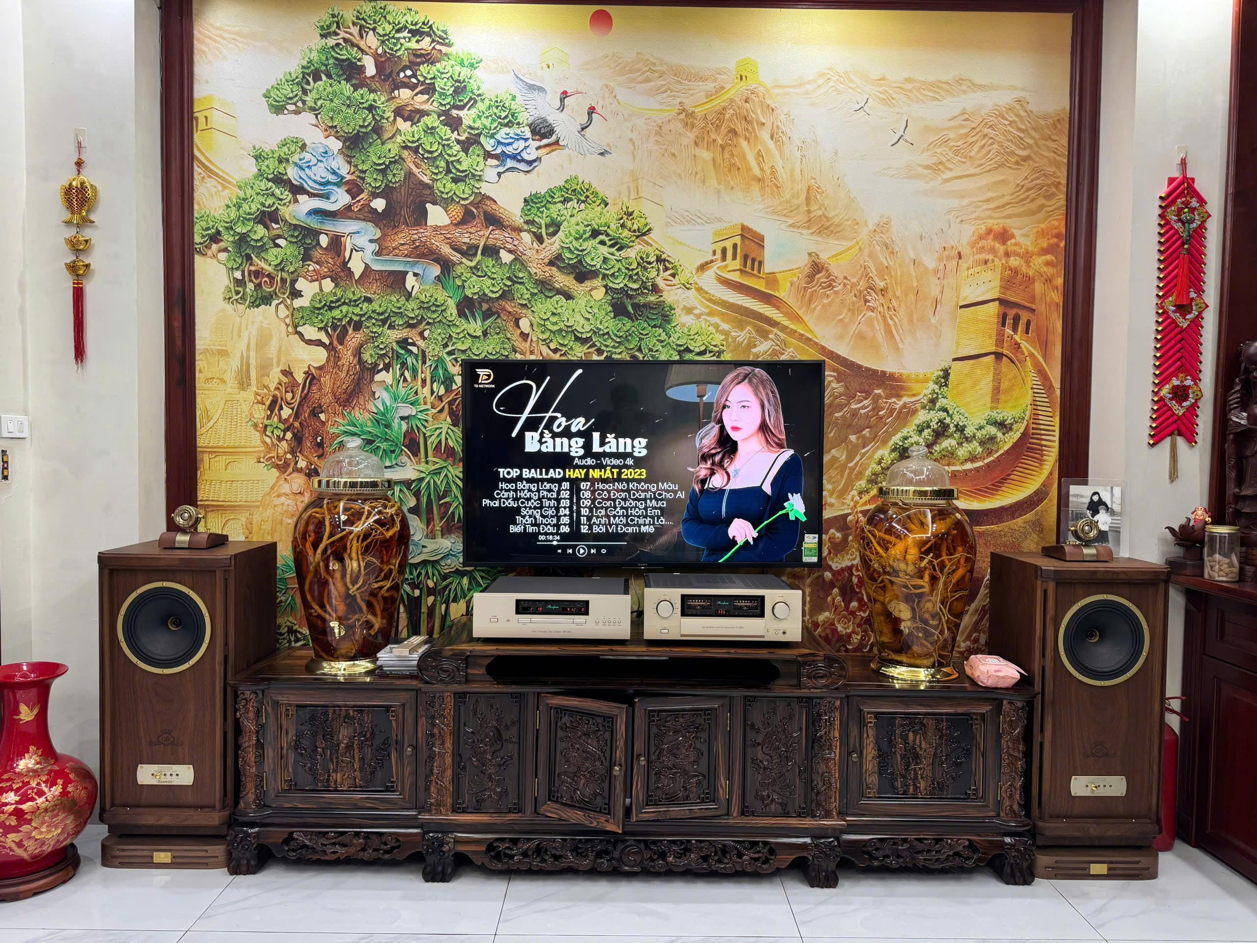 Lắp đặt hệ thống nghe nhạc hơn 300tr cho anh khách ở Hoài Đức , Hà Nội