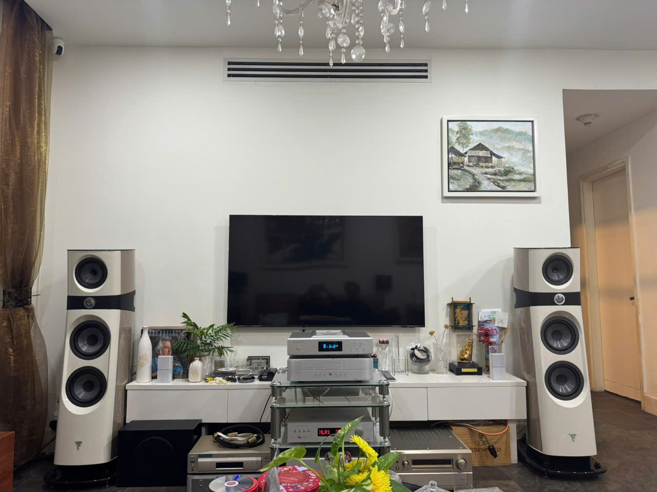 Bá Hùng Audio Set-up cặp Loa Focal Sopra No3 hơn 300tr cho anh khách tại Hoàn Kiếm , Hà Nội