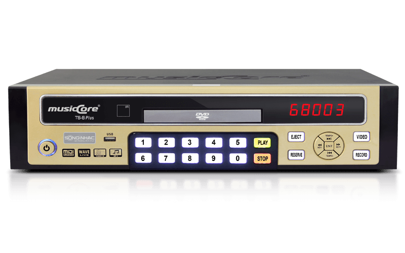 Đầu Karaoke MIDI Musiccore TS-8 Plus