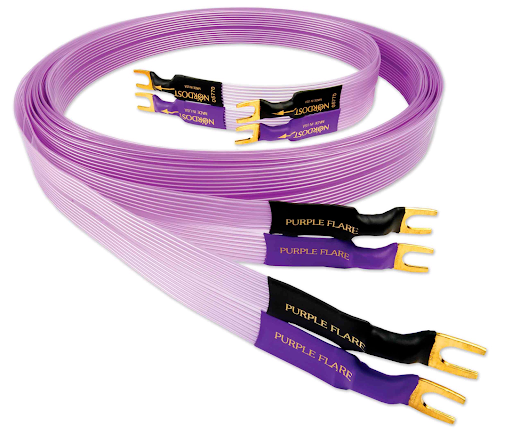 Dây loa Nordost Purple Flare có những đặc điểm nổi bật nào?