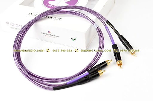 Dây tín hiệu Nordost Purple Flare hàng chính hãng giá rẻ - Audio Bá Hùng