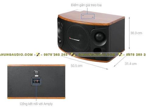 Thiết kế của loa Karaoke Boston Acoustics MD510 chất lượng cao