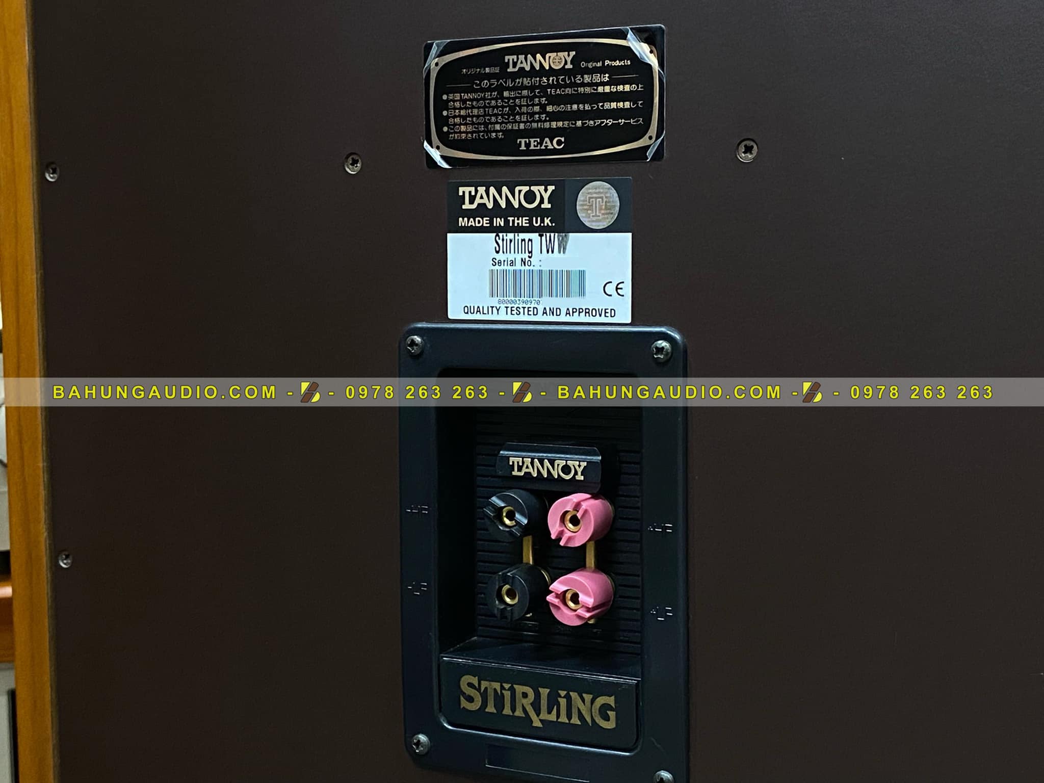 Loa Tannoy Stirling TWW đẹp xuất sắc