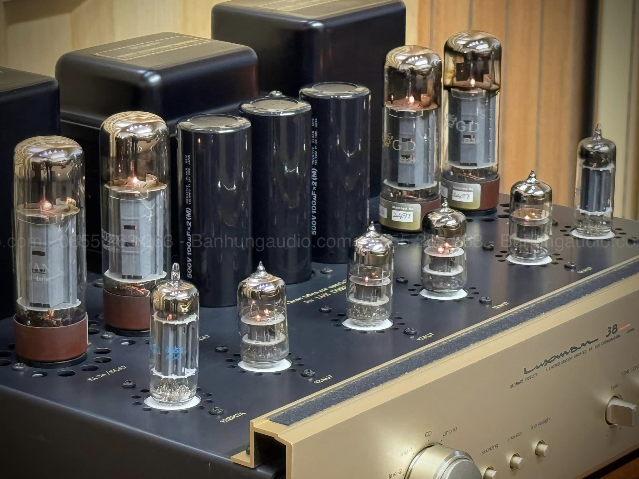 Amply Đèn Luxman SQ-38 Signature Đẹp Xuất Sắc