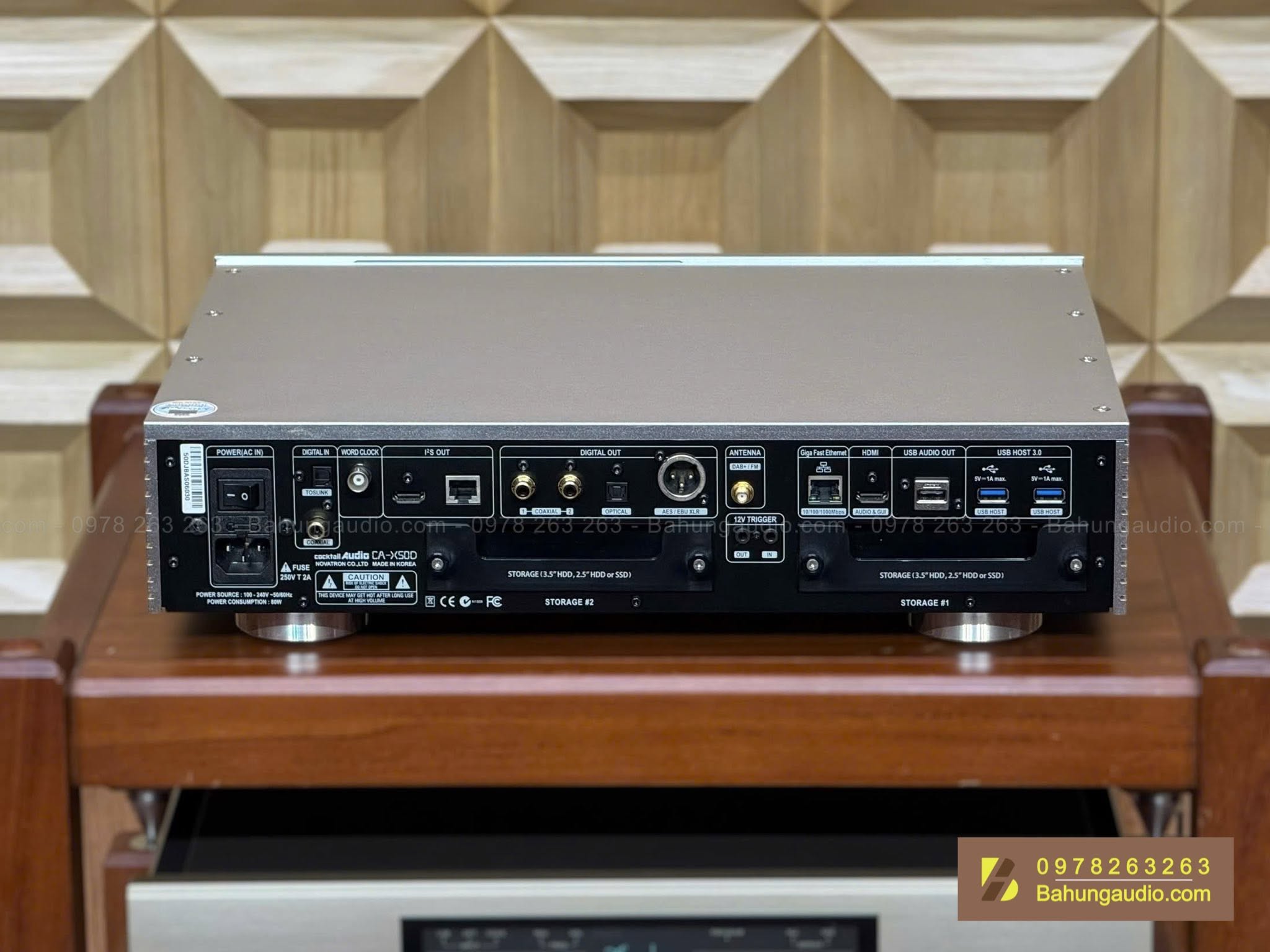 Đầu Cocktail Audio X50D Đẹp Xuất Sắc