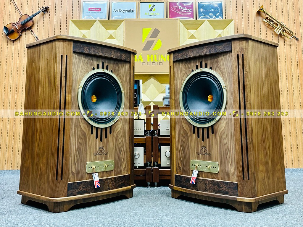 Loa tannoy cũ có thiết kế sang trọng 