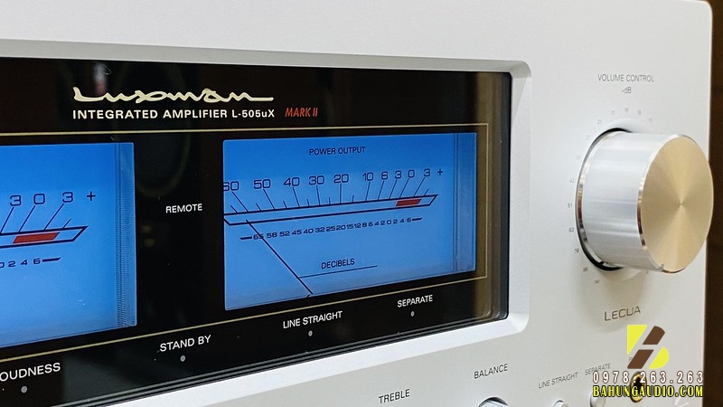 Amply Luxman L-505UX mkii đẹp xuất sắc 99%