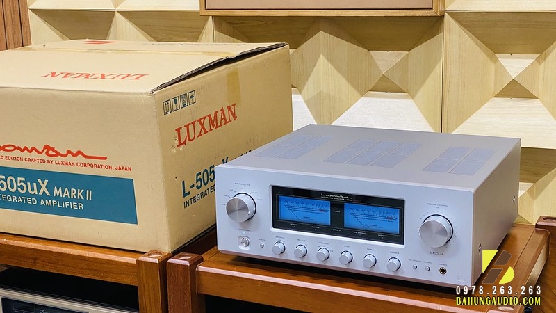 Amply Luxman L-505UX mkii đẹp xuất sắc 99%