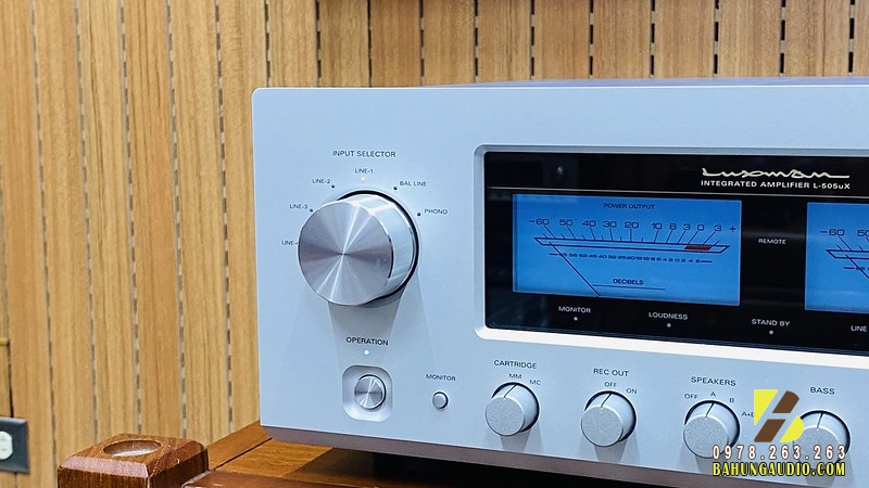 Amply Luxman L-505UX Đẹp Xuất Sắc