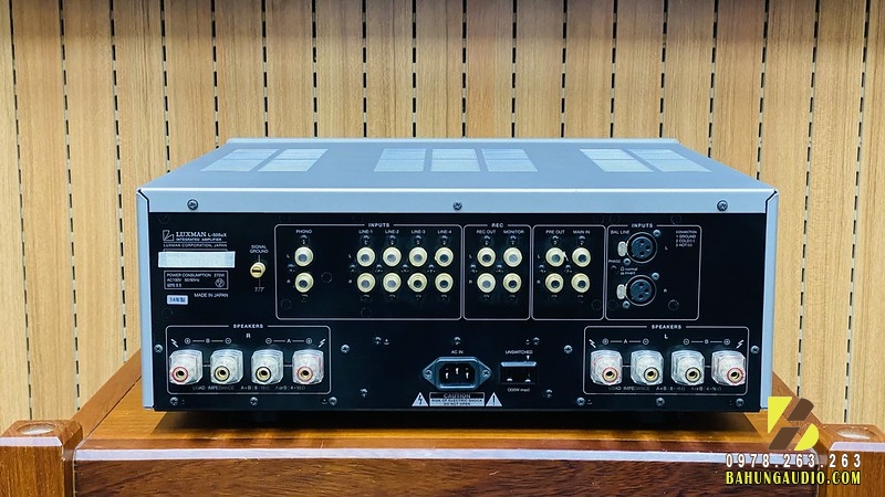 Amply Luxman L-505UX Silver Đẹp Xuất Sắc