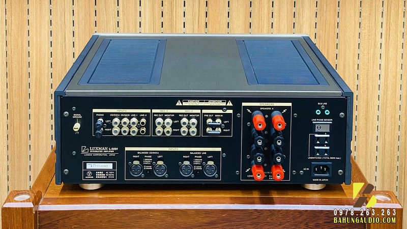 Amply Luxman L-509F Đẹp Xuất Sắc