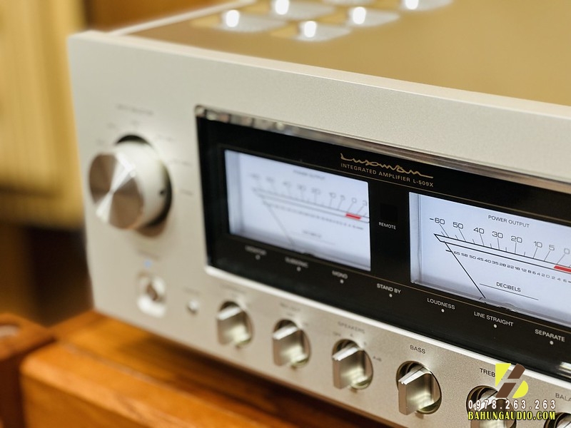 Amply Luxman L-509X Đẹp Xuất Sắc