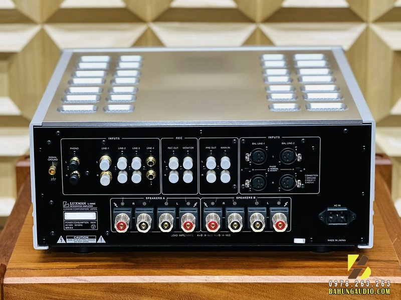 Amply Luxman L-509X Đẹp Xuất Sắc