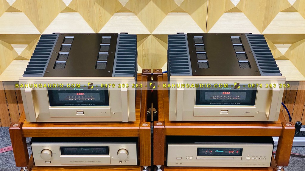 Power Accuphase A-200 đẳng cấp trong từng chi tiết