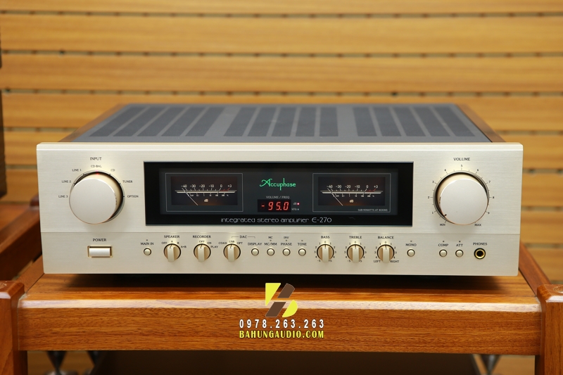 Amply Accuphase E270 Không gian âm thanh tốt nhất thời đại