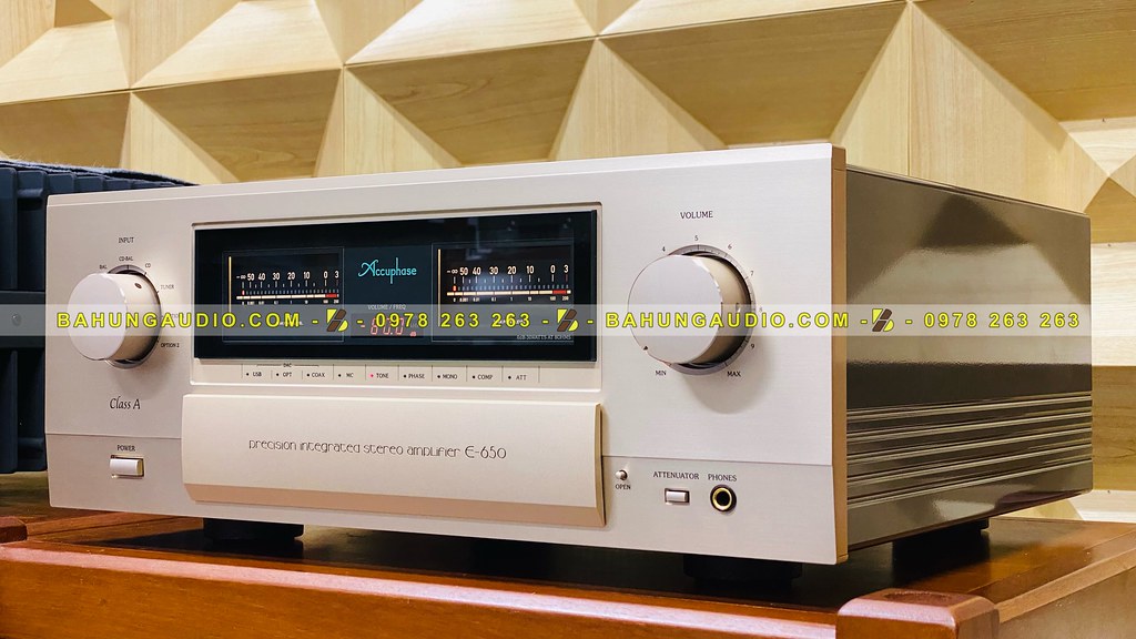 Amply Accuphase E-650 mới 99,9%