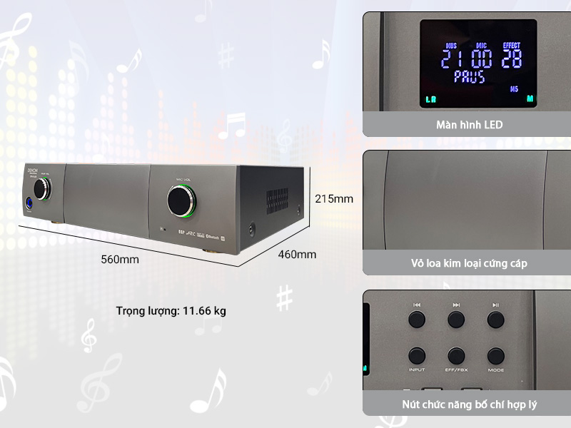 amply lien micro denon pro dp n1600 2 1