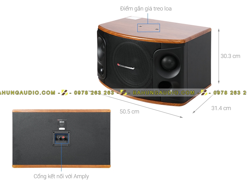 Loa Karaoke Boston Acoustics MD510 chất lượng cao