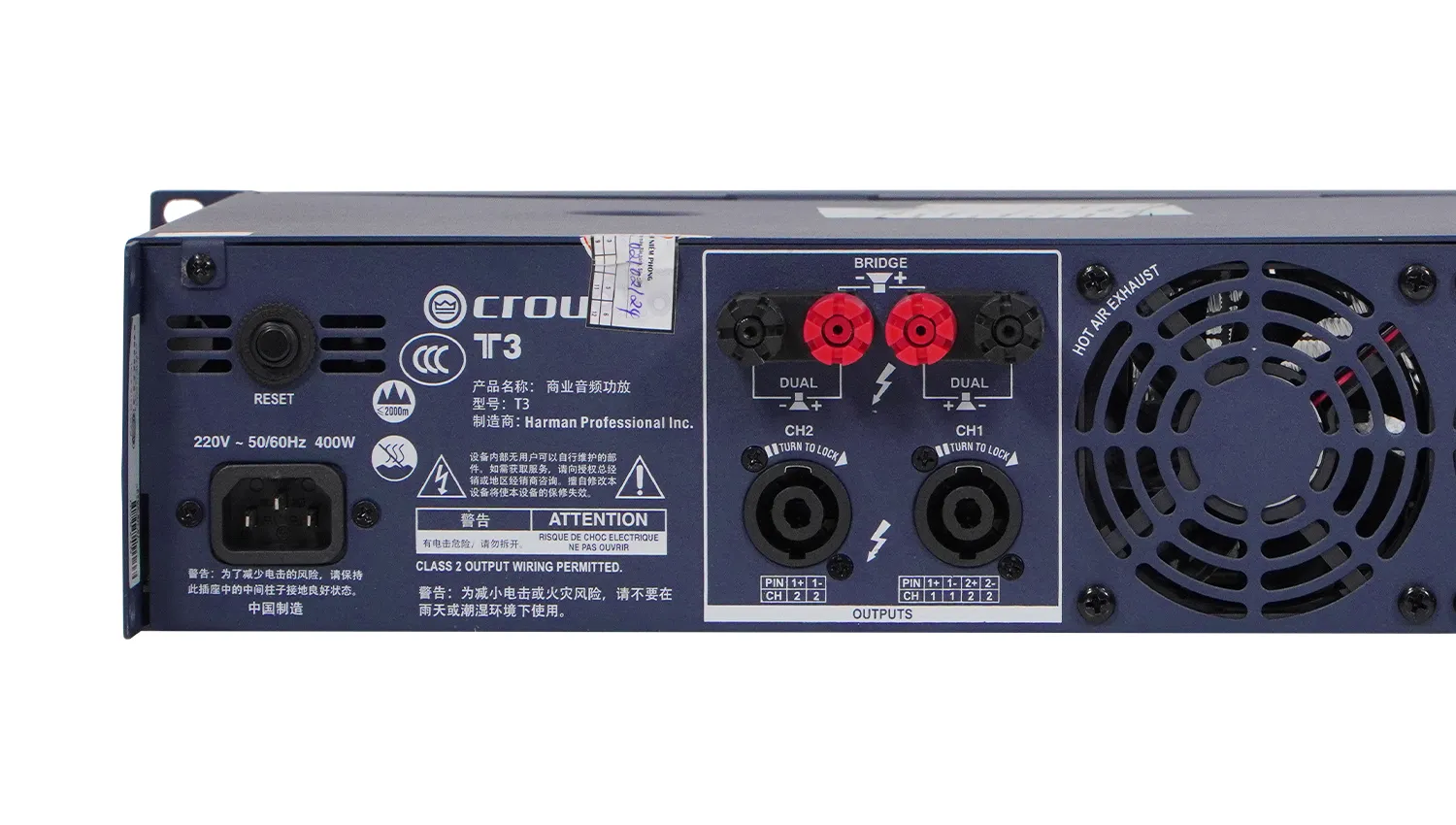 Cục Đẩy Công Suất Crown T3