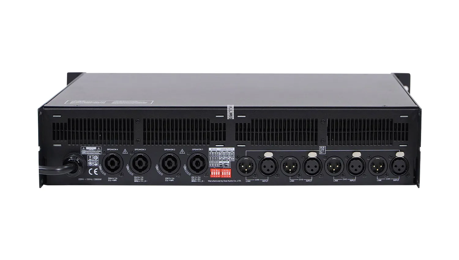 Cục Đẩy Công Suất SAE Lexpro PQM13 II (4 kênh, 1300W, Class I)