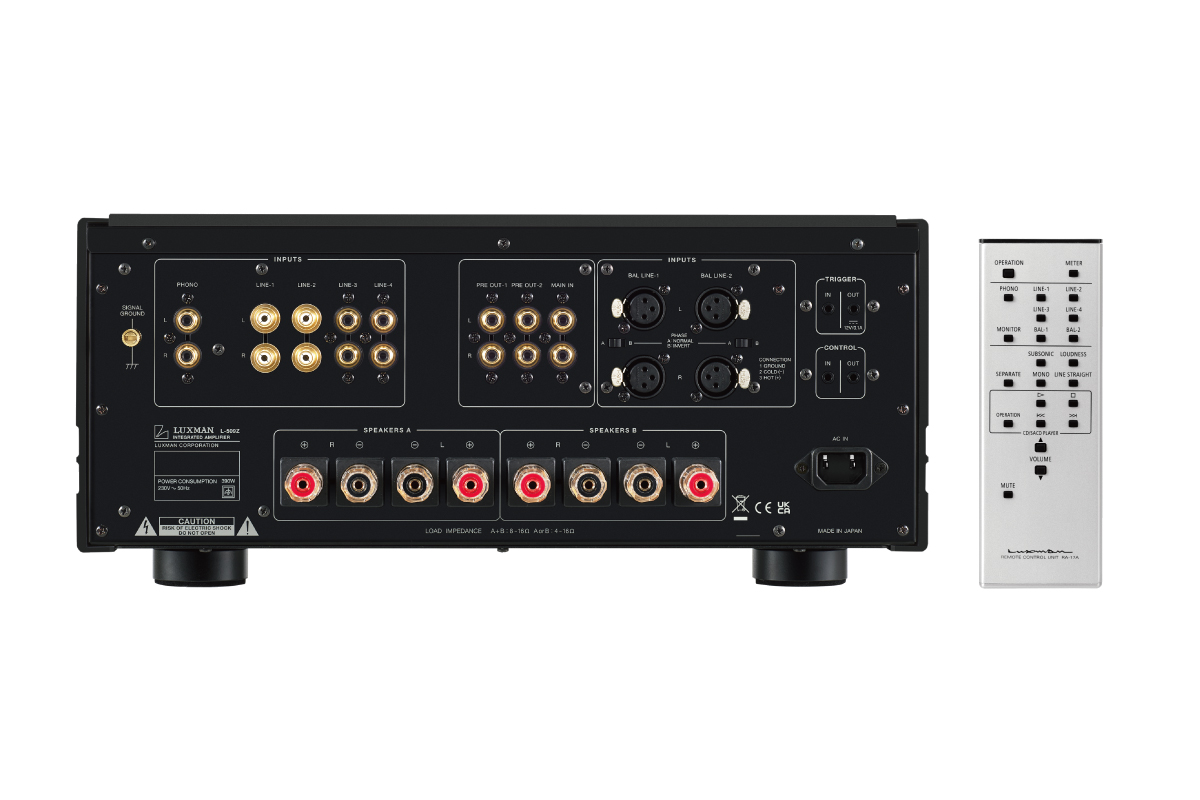 Amply Luxman L-509Z Black Edition Centennial