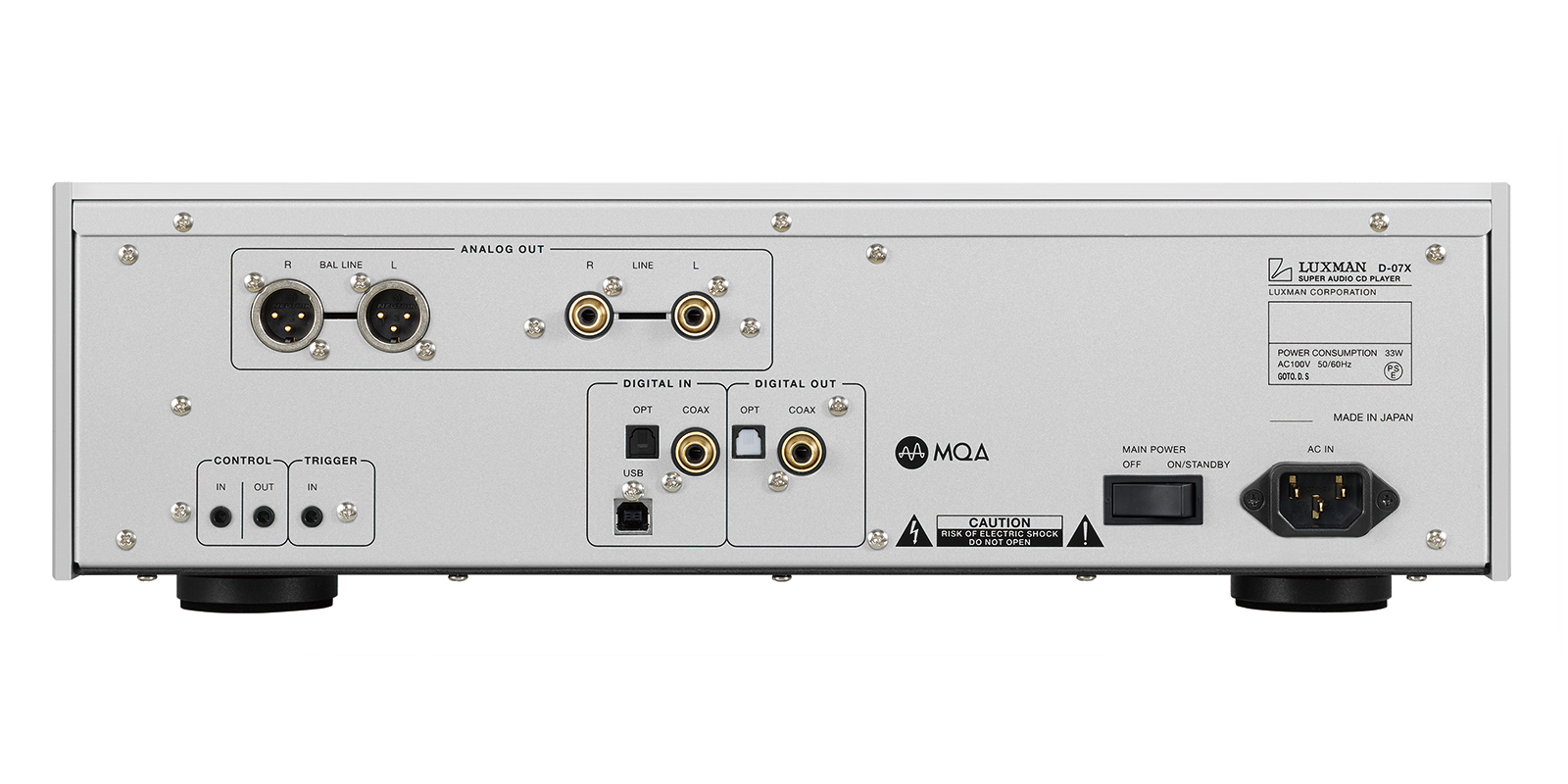Đầu CD Luxman D-07X