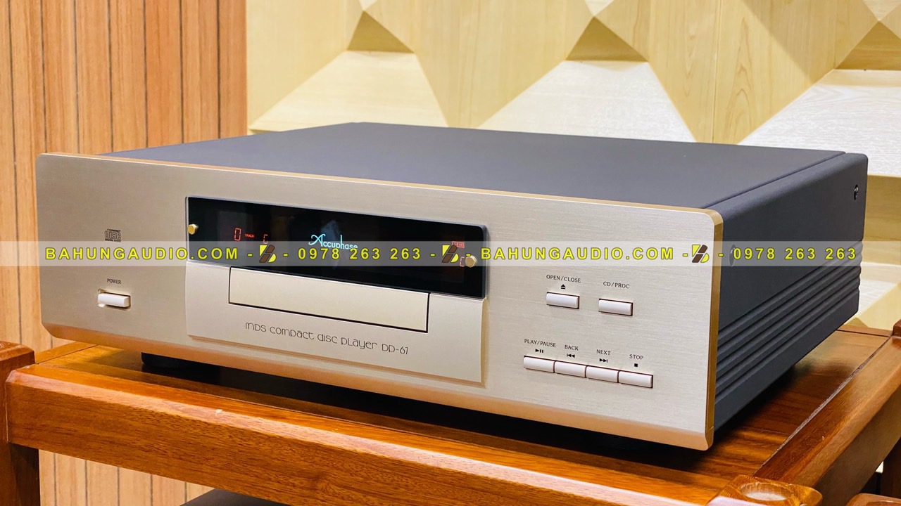Đầu CD Accuphase DP 67 Gold đẹp xuất sắc