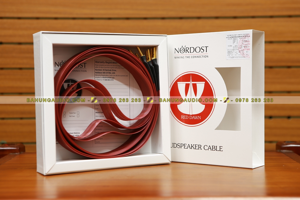 Dây loa Nordost Red Dawn