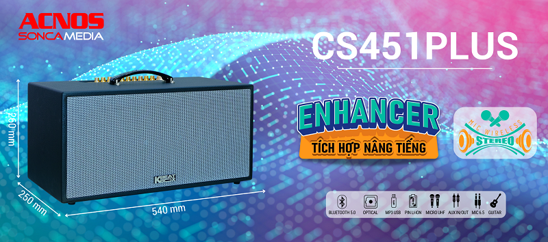 loa xach tay acnos cs451plus 6