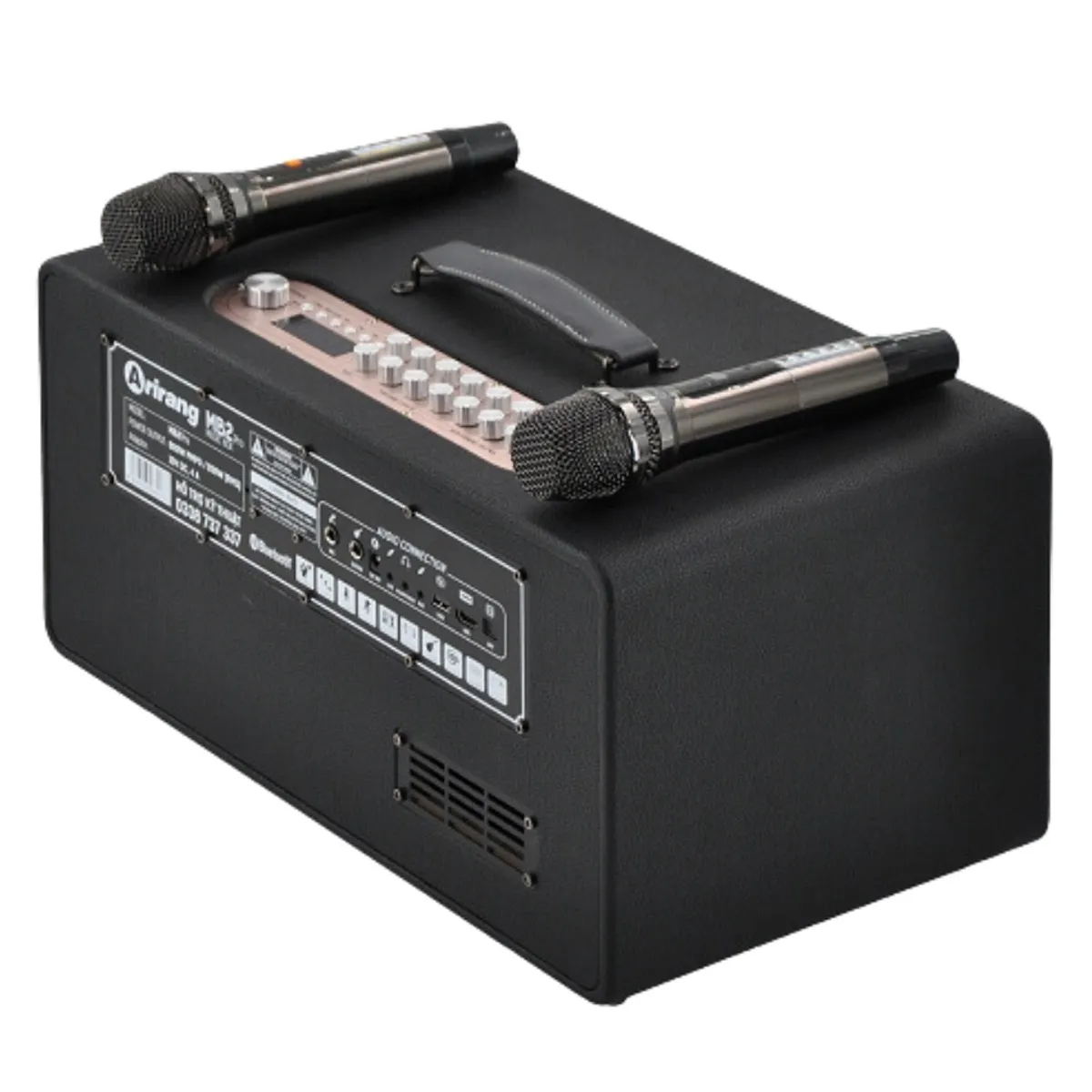 Loa Xách Tay Arirang MB2 Pro (Bass 16.5cm, Kèm 2 micro)