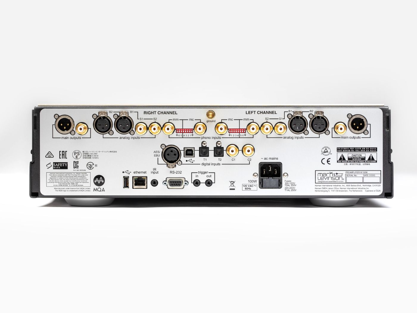 Pre Mark Levinson No 5206